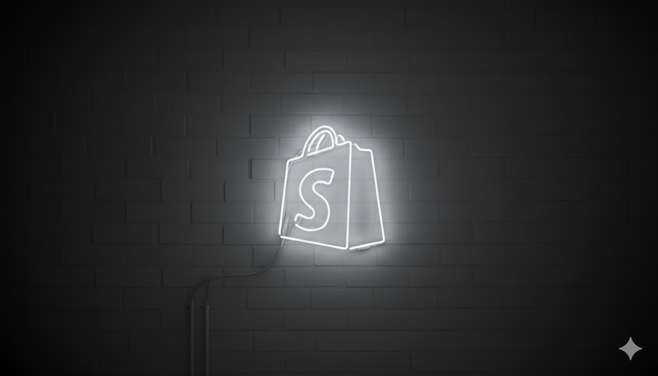 Shopify Logo White